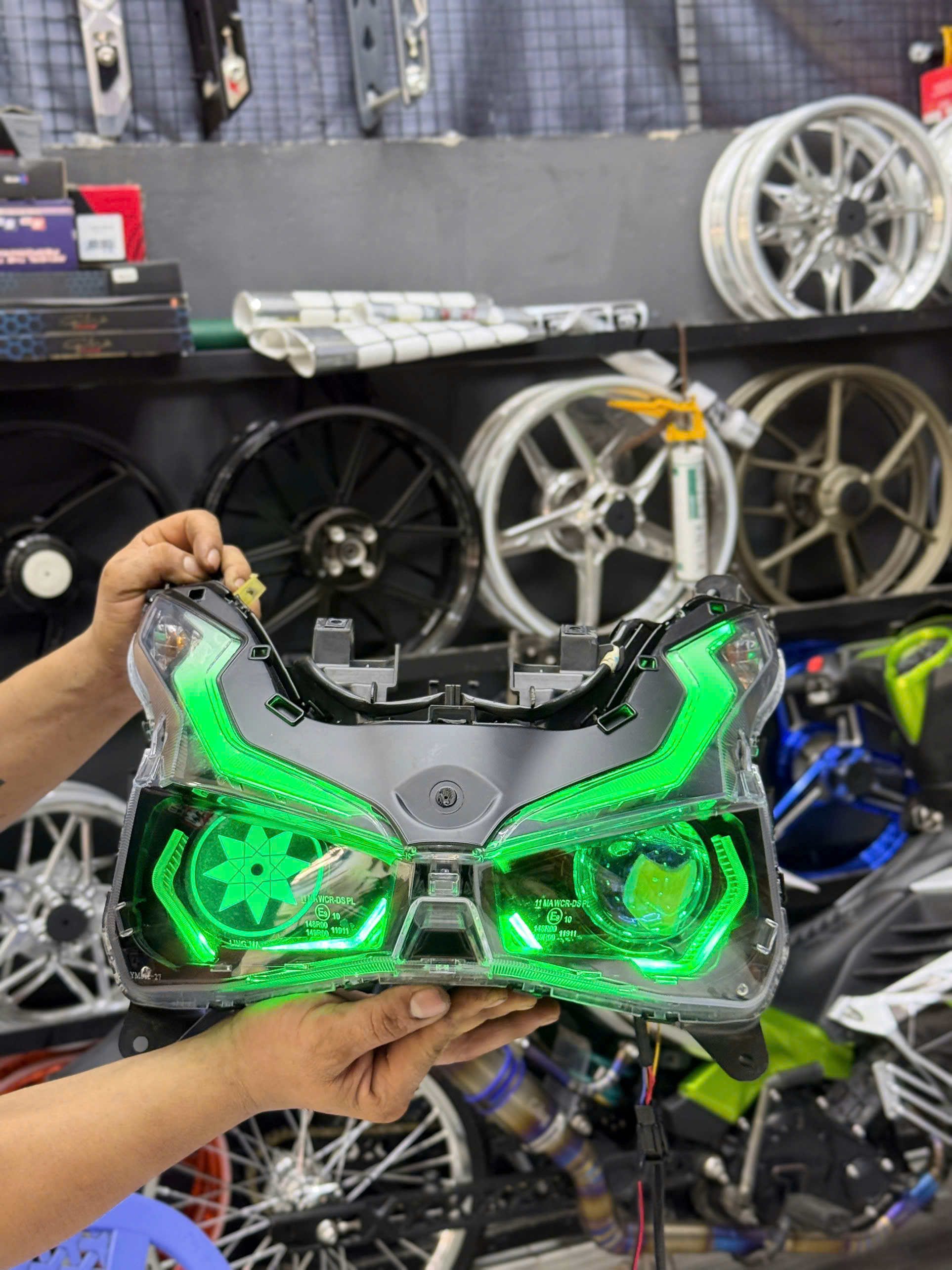 Pha Đèn Ab 2 val và 4 val Nguyên cụm