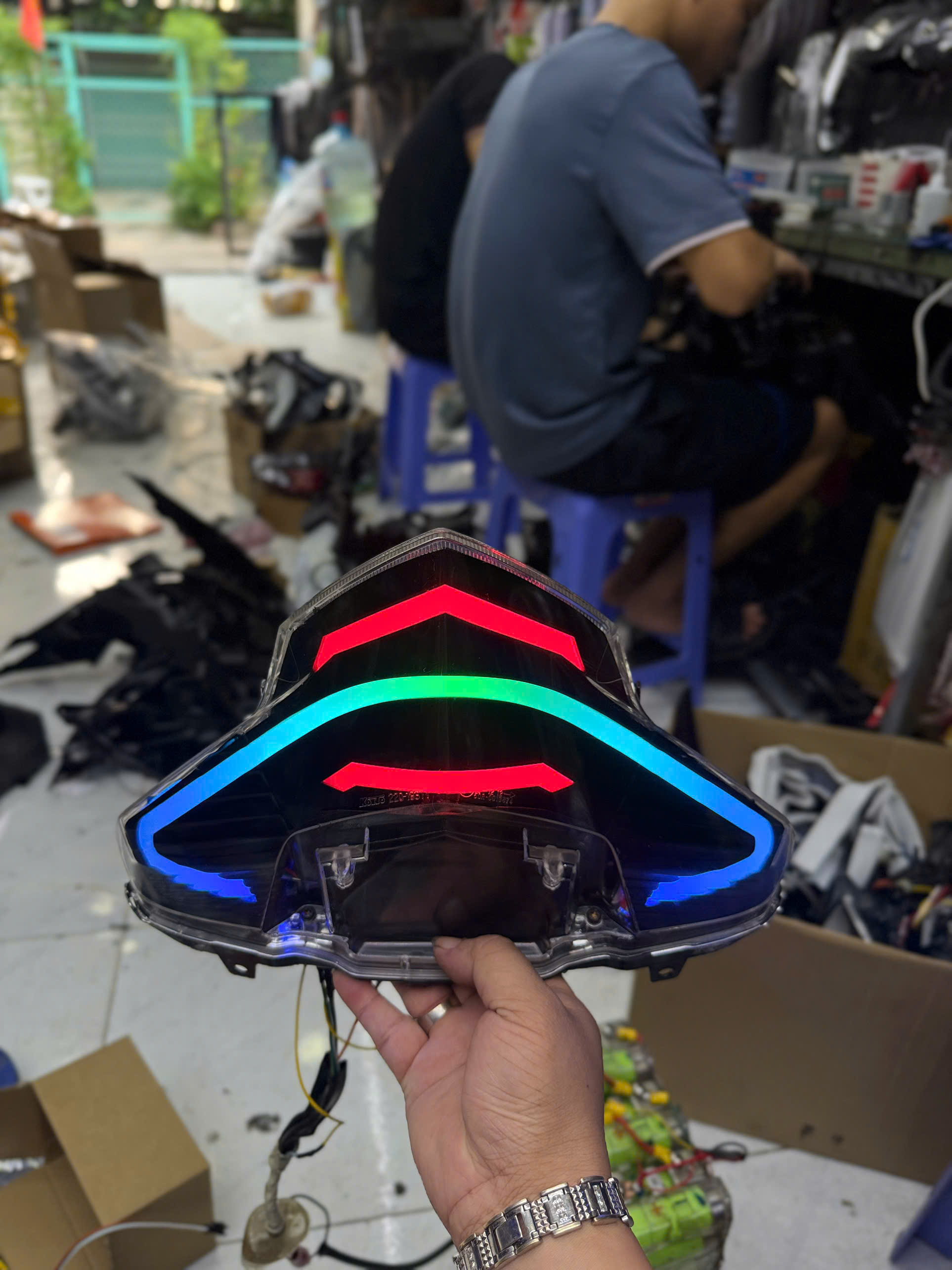 Đèn Audi Demi Vision + Hậu Audi + Bi Cầu Vision